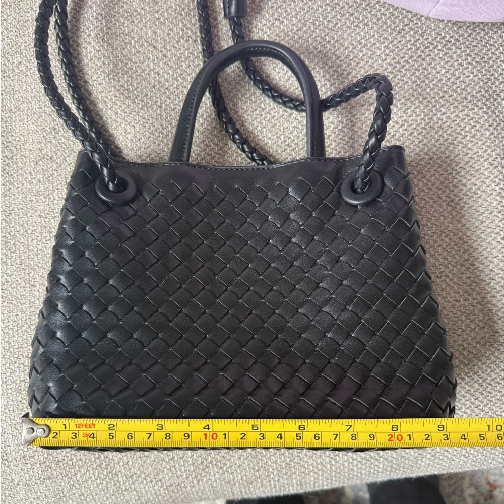 Black Bottega Andiamo Inspired Bag - Picture 9 of 11